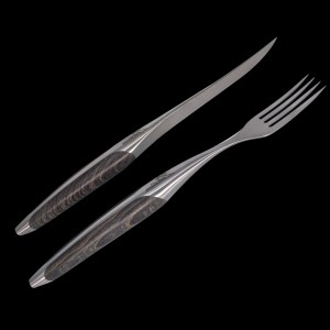 Coffret couteau & fourchette à steak Sknife - Édition Franck Giovannini